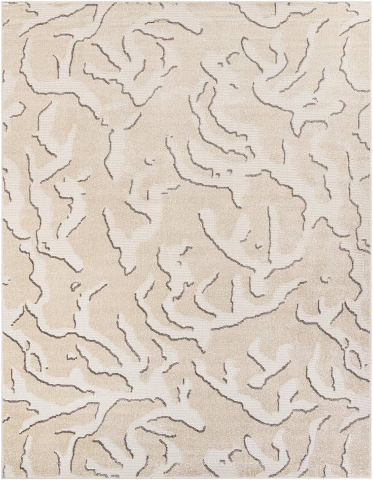 Detail image of 9' x 12' Easy-Clean Sabrina Soto Indoor / Outdoor Rug