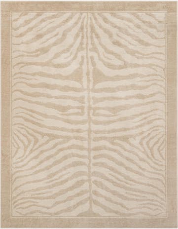 Beige and Ivory Savannah Rug