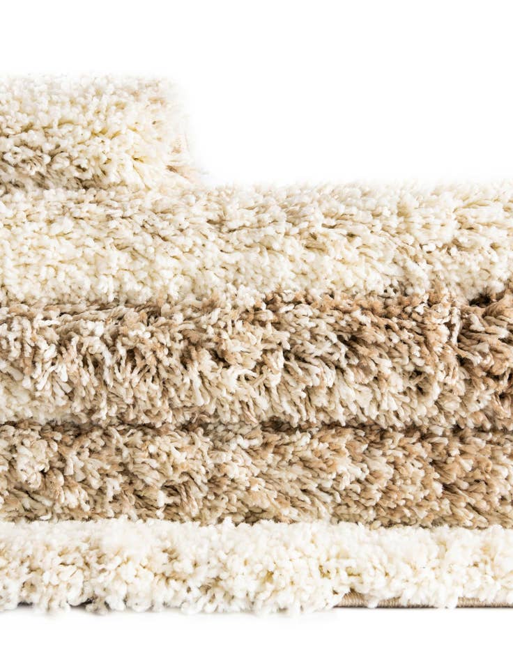 Detail image of 5' 3 x 8' Soft Touch Shag Rug