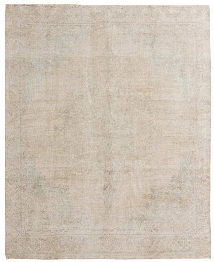 Detailansicht von 275cm x 330cm Handgeknüpft Ultra Vintage Persisch Wolle Teppich