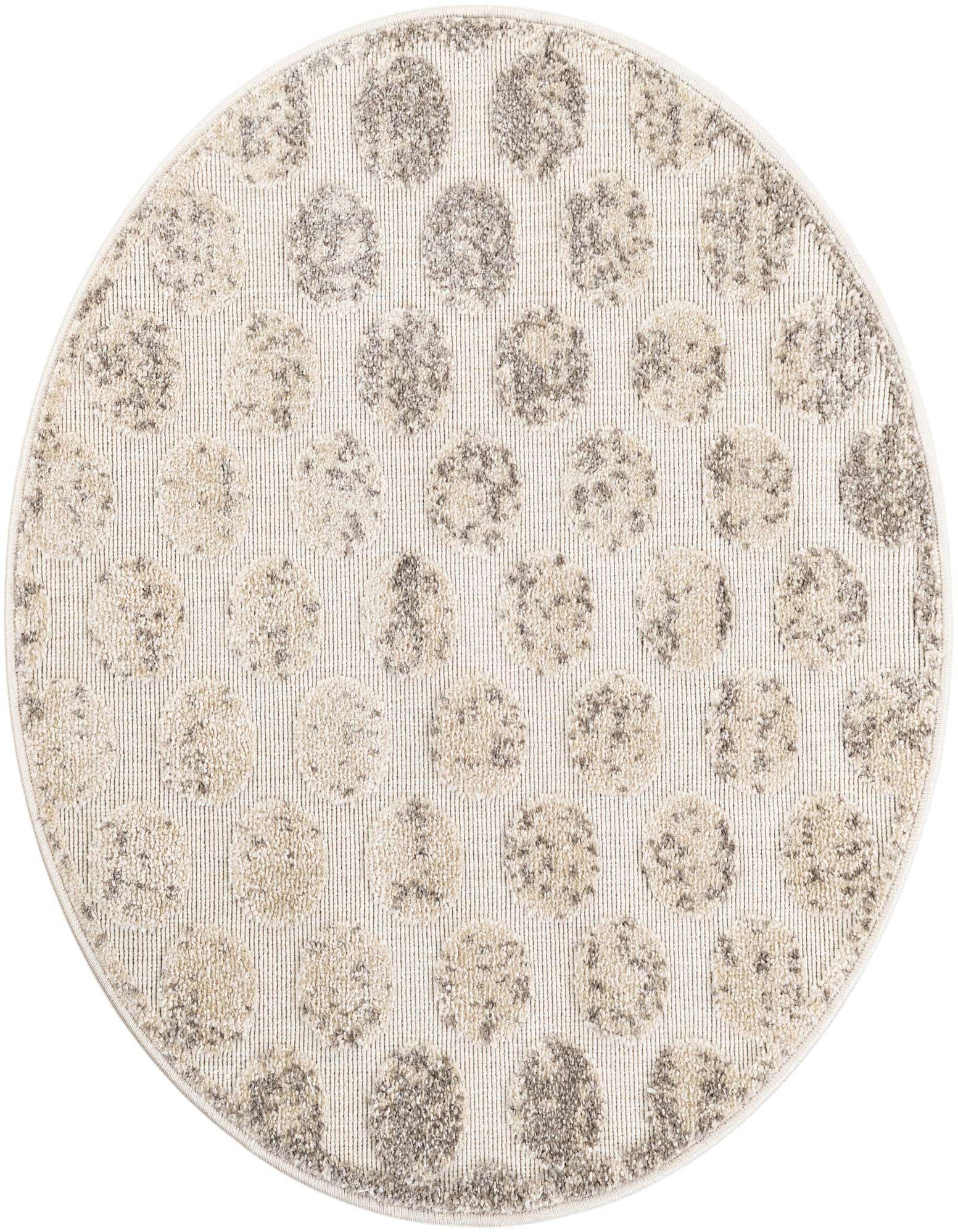 3' x 3' Easy-Clean Sabrina Soto Indoor / Outdoor Round Rug