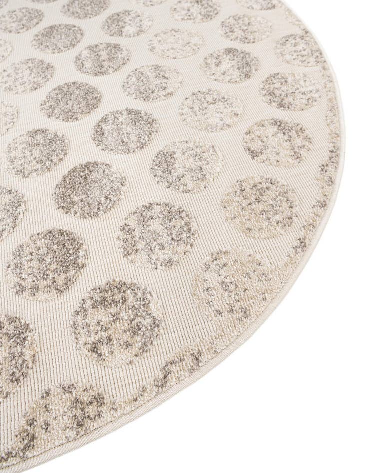 Detail image of 10' x 10'  Washable Sabrina Soto Indoor / Outdoor Round Rug