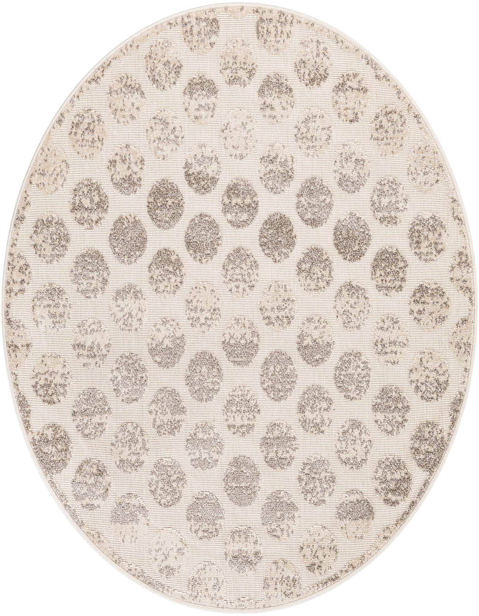 5' x 5' Easy-Clean Sabrina Soto Indoor / Outdoor Round Rug