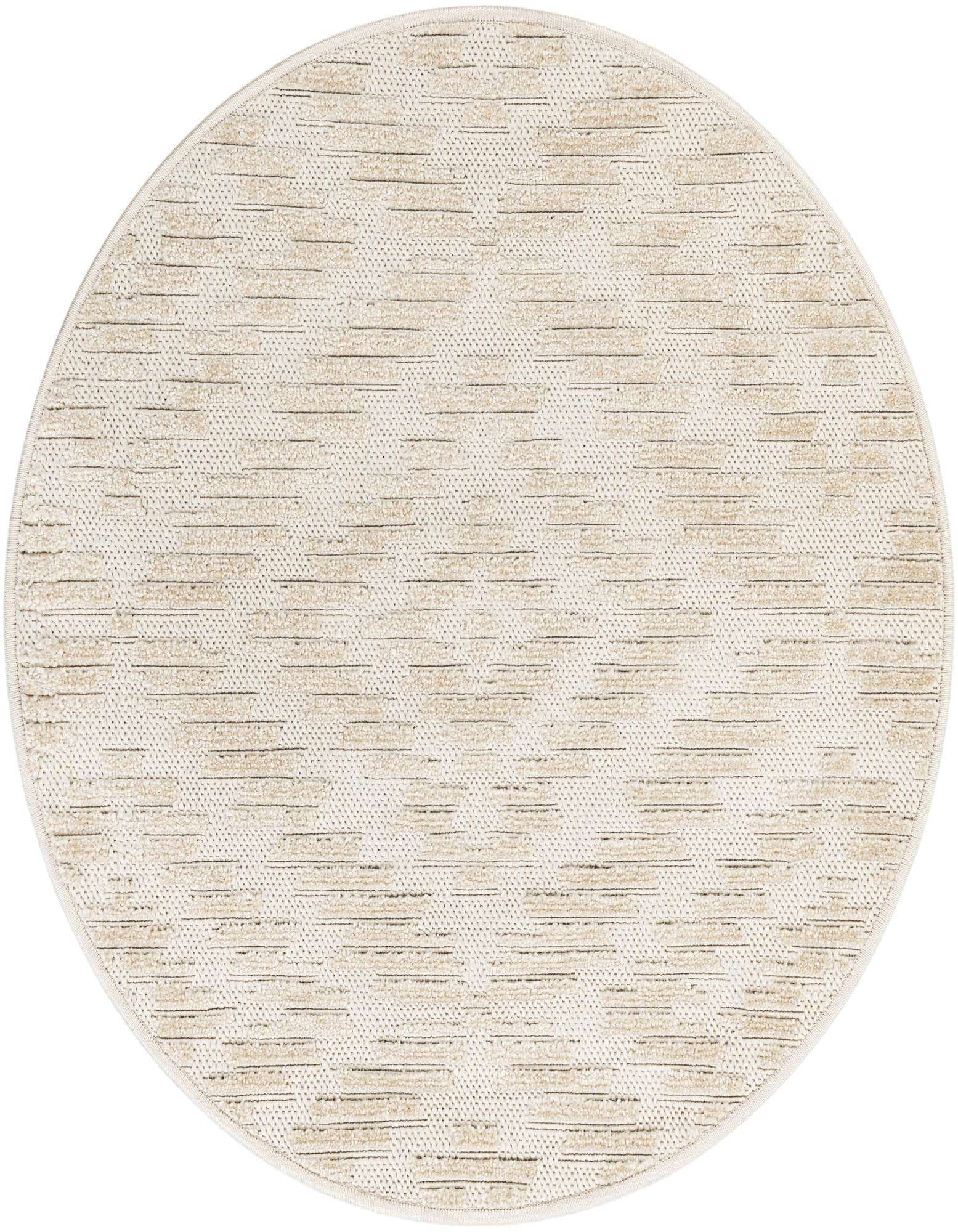 3' x 3' Easy-Clean Sabrina Soto Indoor / Outdoor Round Rug