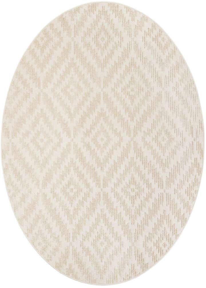 7' 10 x 7' 10 Easy-Clean Sabrina Soto Indoor / Outdoor Round Rug