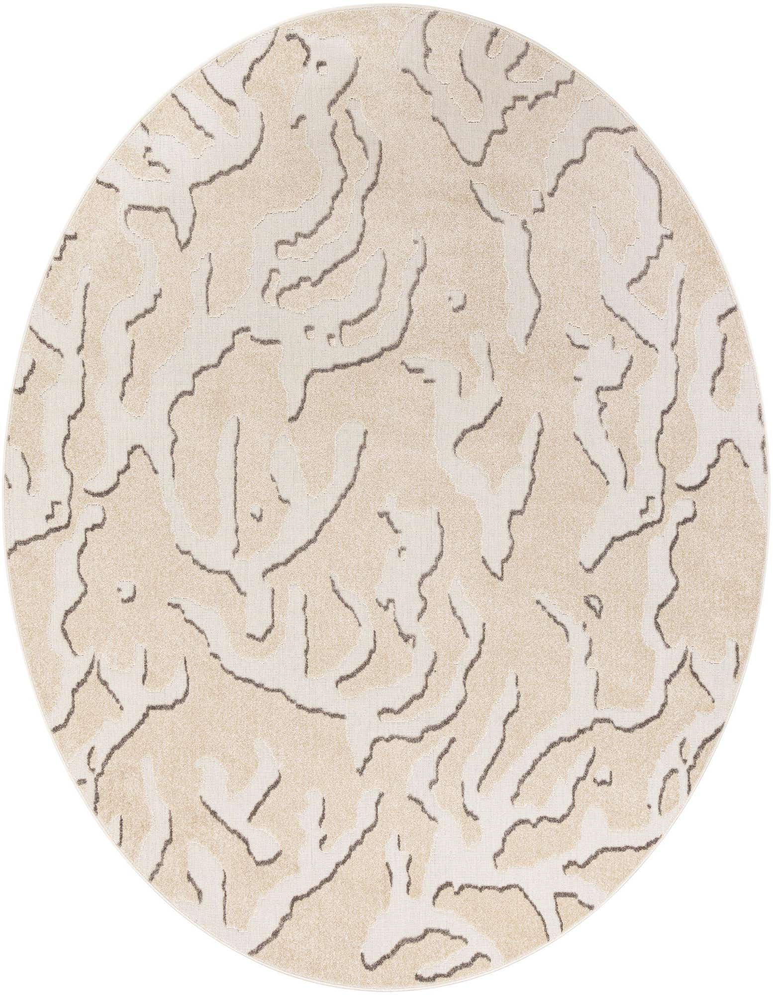 10' x 10' Easy-Clean Sabrina Soto Indoor / Outdoor Round Rug