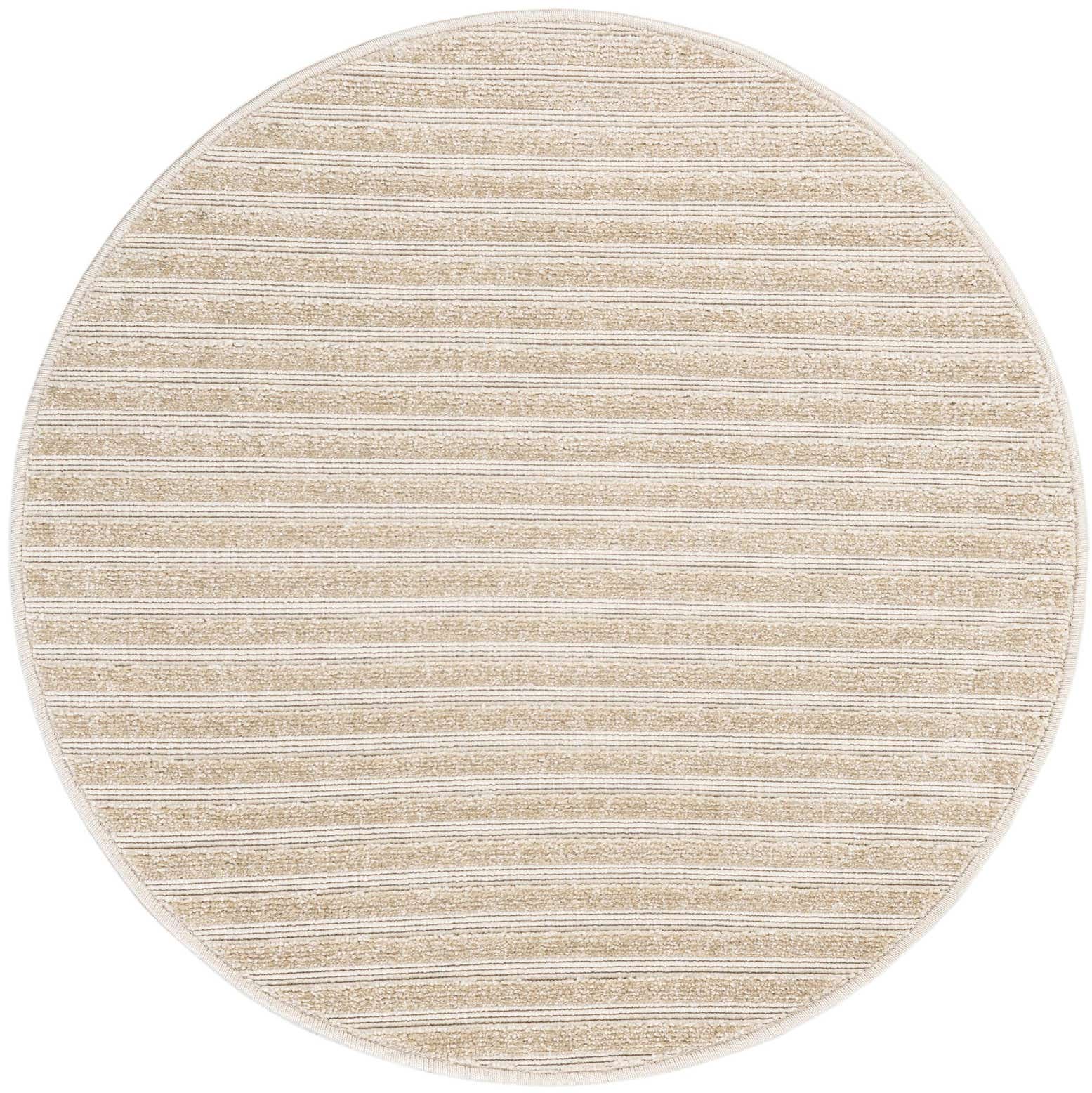 3' x 3' Easy-Clean Sabrina Soto Indoor / Outdoor Round Rug