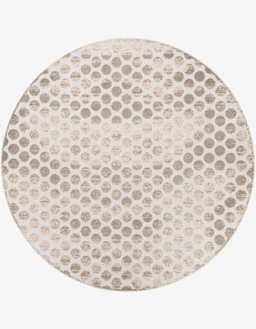 10' x 10' Easy-Clean Sabrina Soto Indoor / Outdoor Round Rug