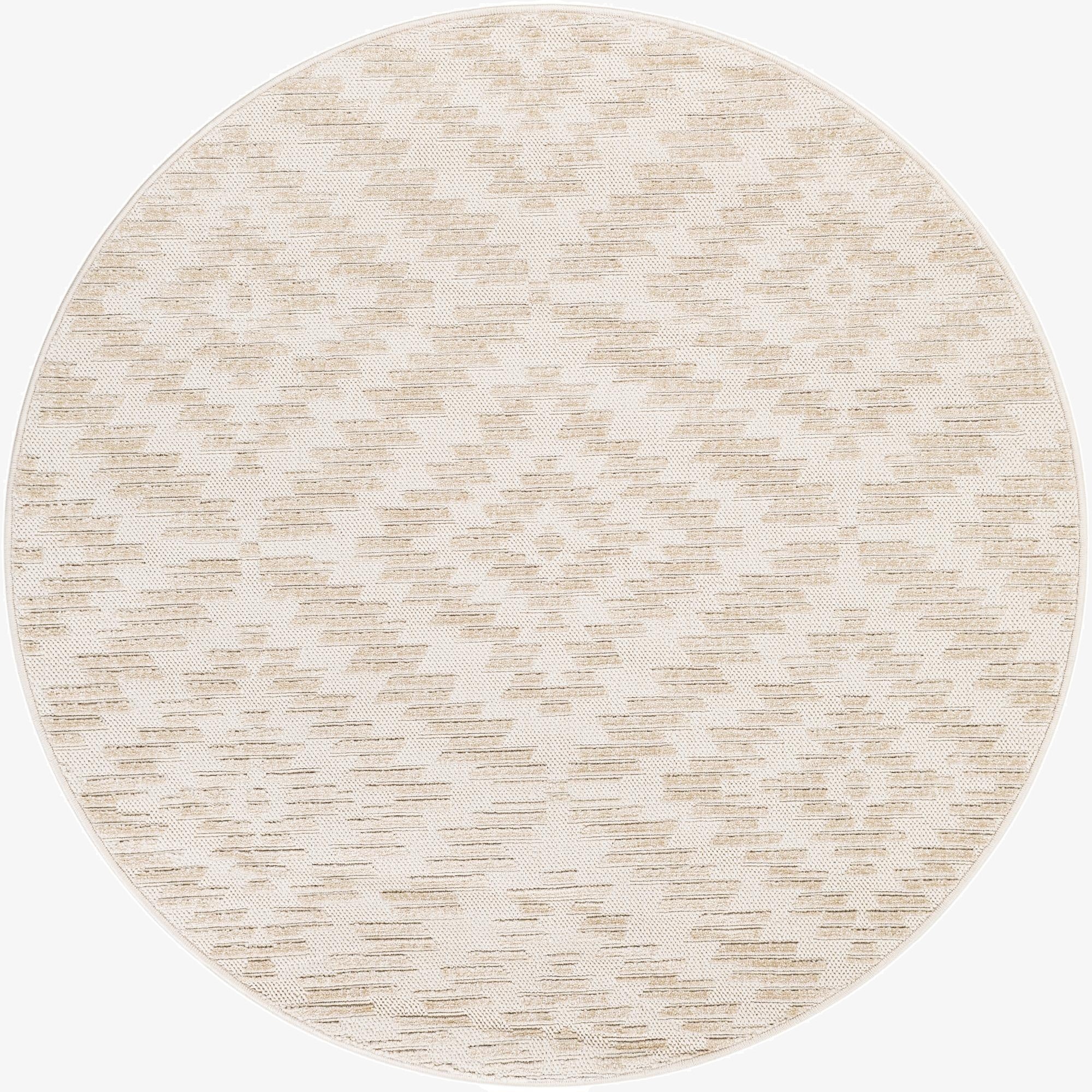 Primary image 5' x 5'  Washable Sabrina Soto Indoor / Outdoor Round Rug