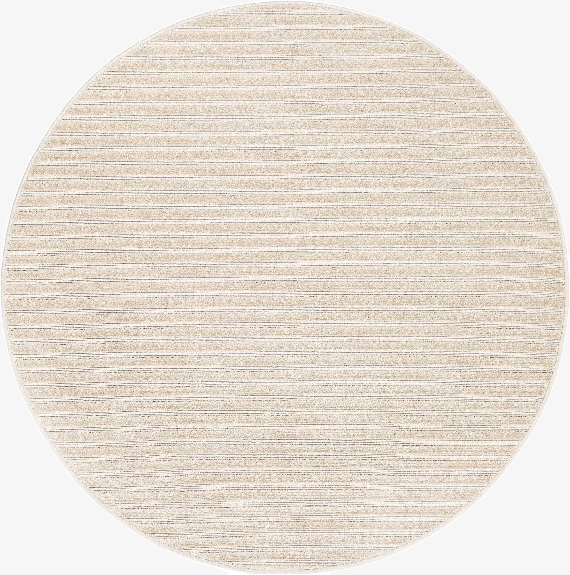 5' x 5'  Washable Sabrina Soto Indoor / Outdoor Round Rug