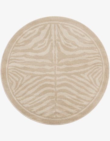 4' x 4' Safari Round Rug