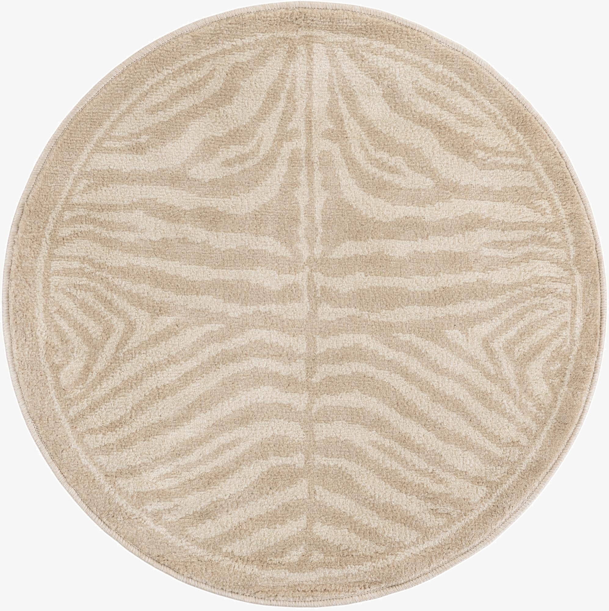 3' x 3' Safari Round Rug