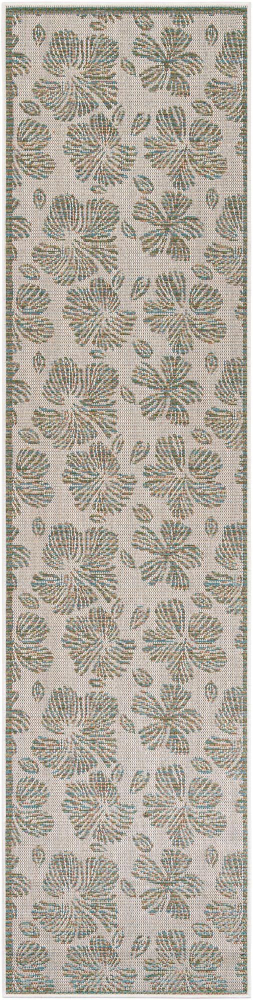 2' 7 x 10' Easy-Clean Baja Indoor / Outdoor Runner Rug