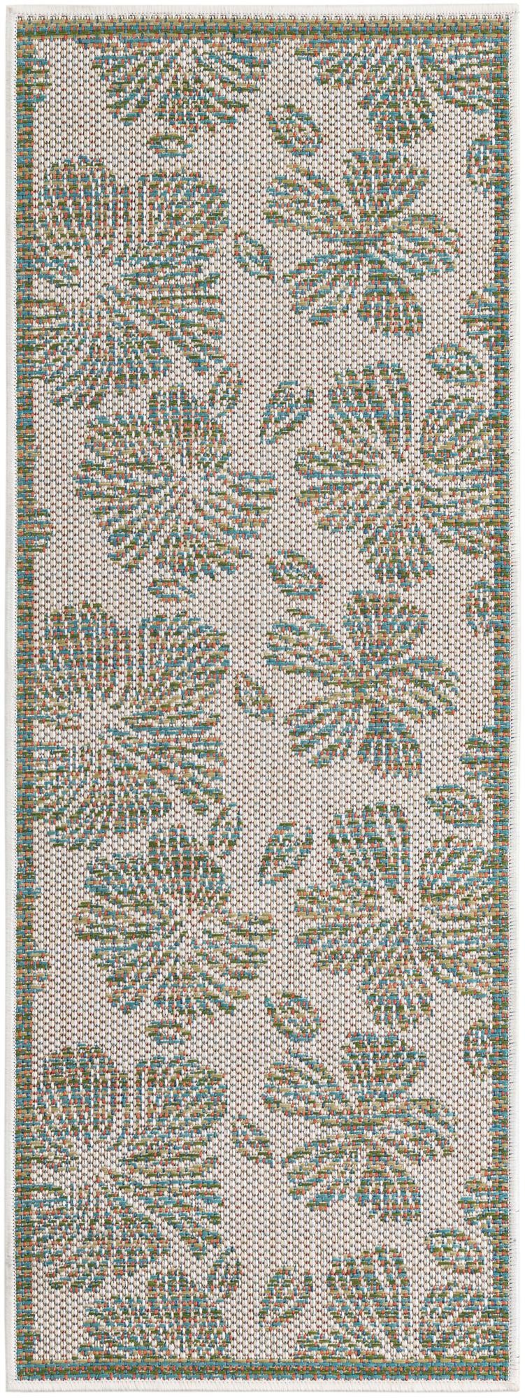 2' x 5' 1 Easy-Clean Baja Indoor / Outdoor Runner Rug