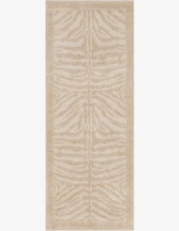 Beige and Ivory Savannah Runner Rug