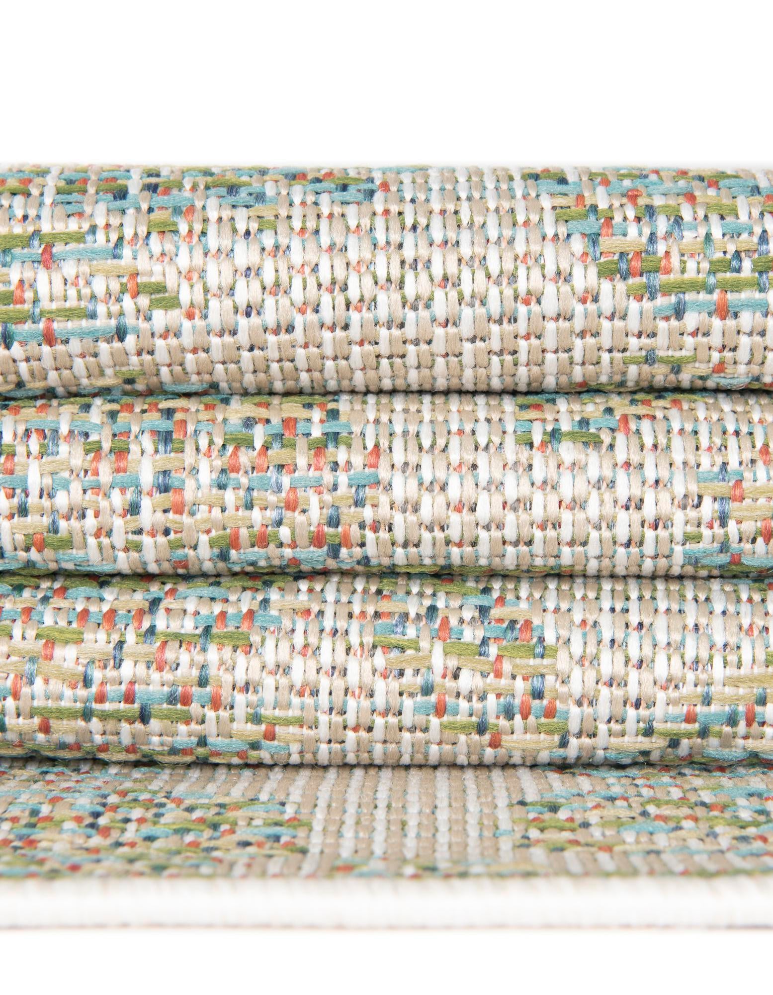 10' x 10' Easy-Clean Baja Indoor / Outdoor Square Rug