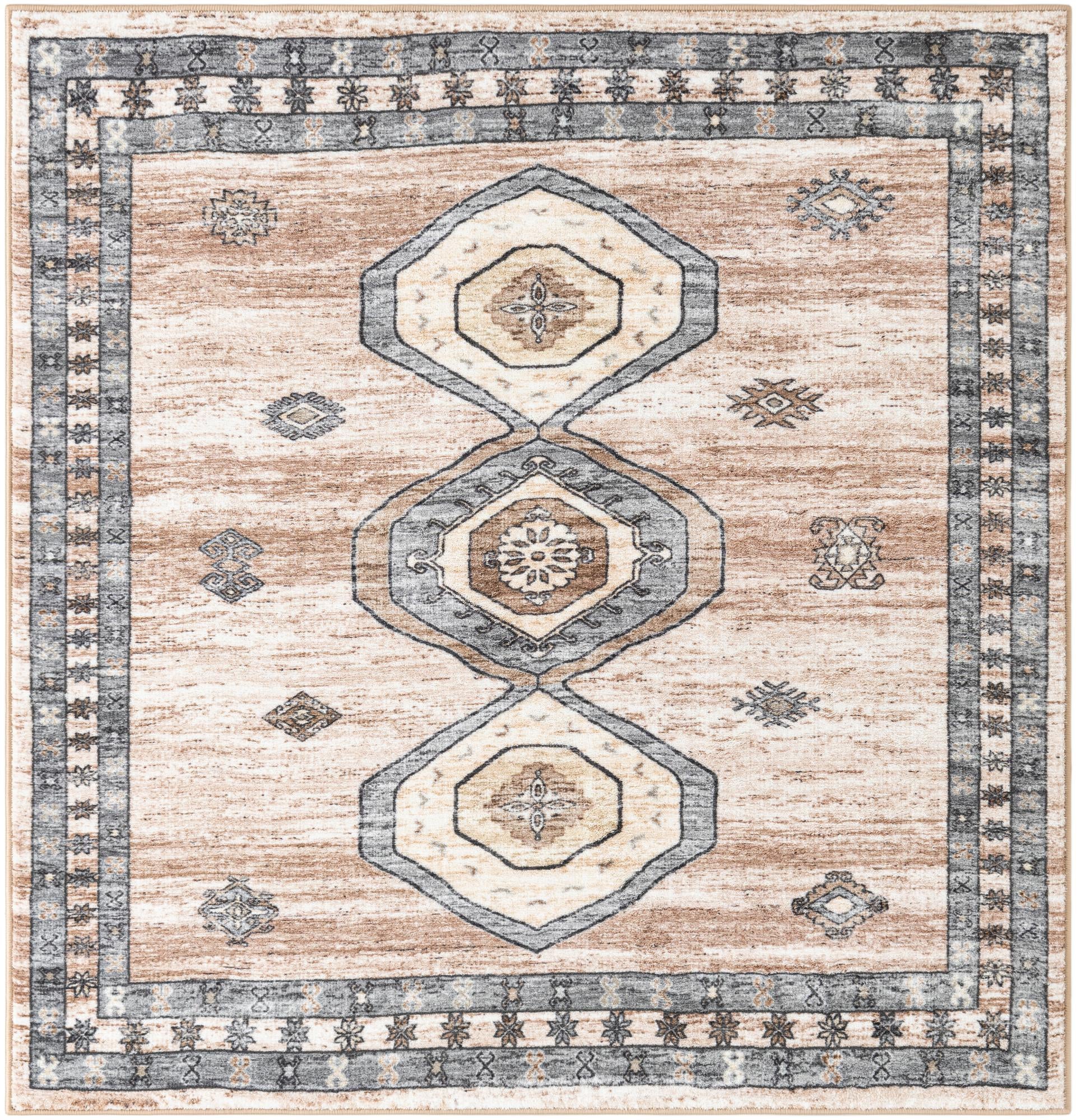 5' 3 x 5' 3 Medina Square Rug