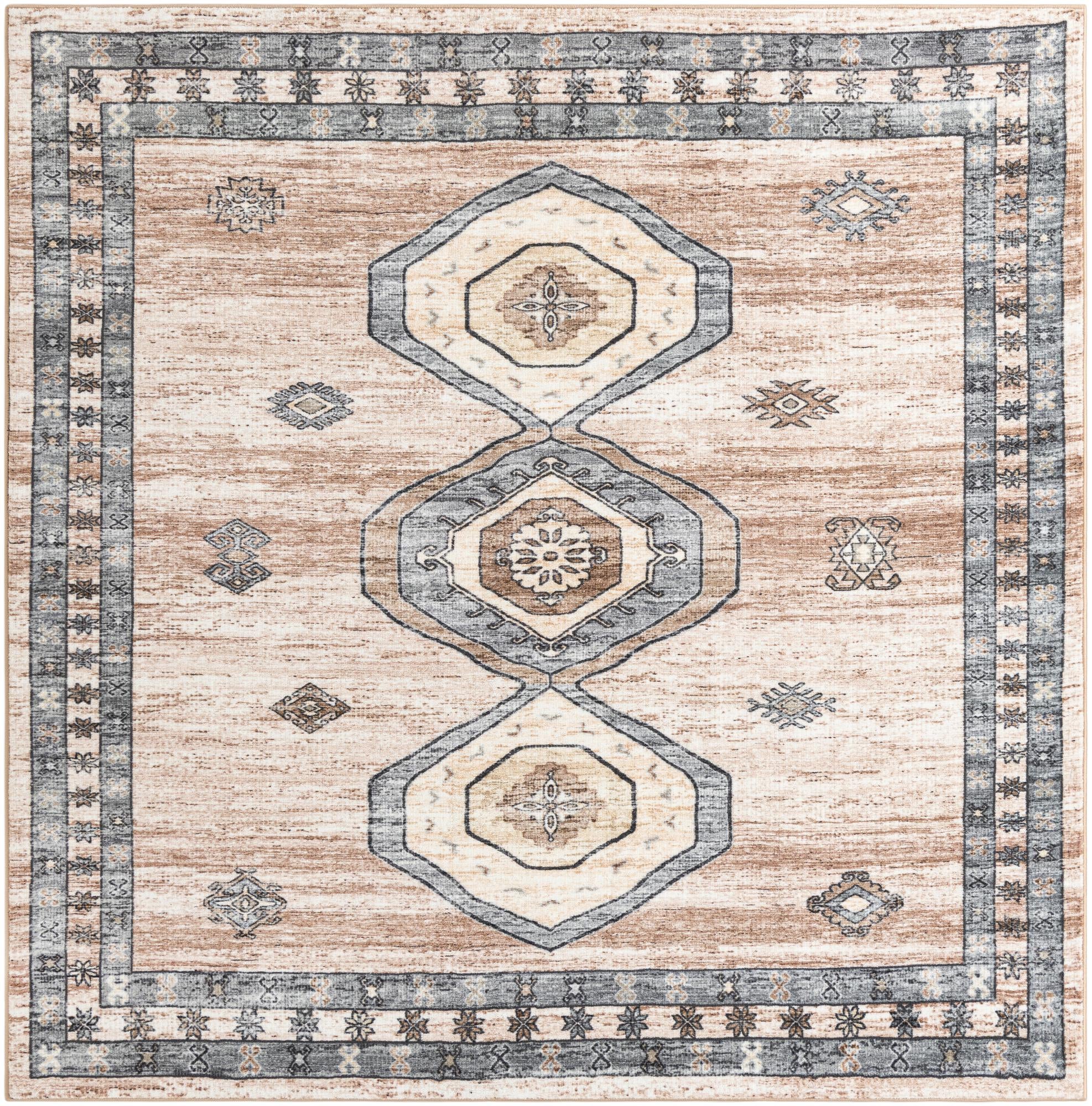 7' 10 x 7' 10 Medina Square Rug