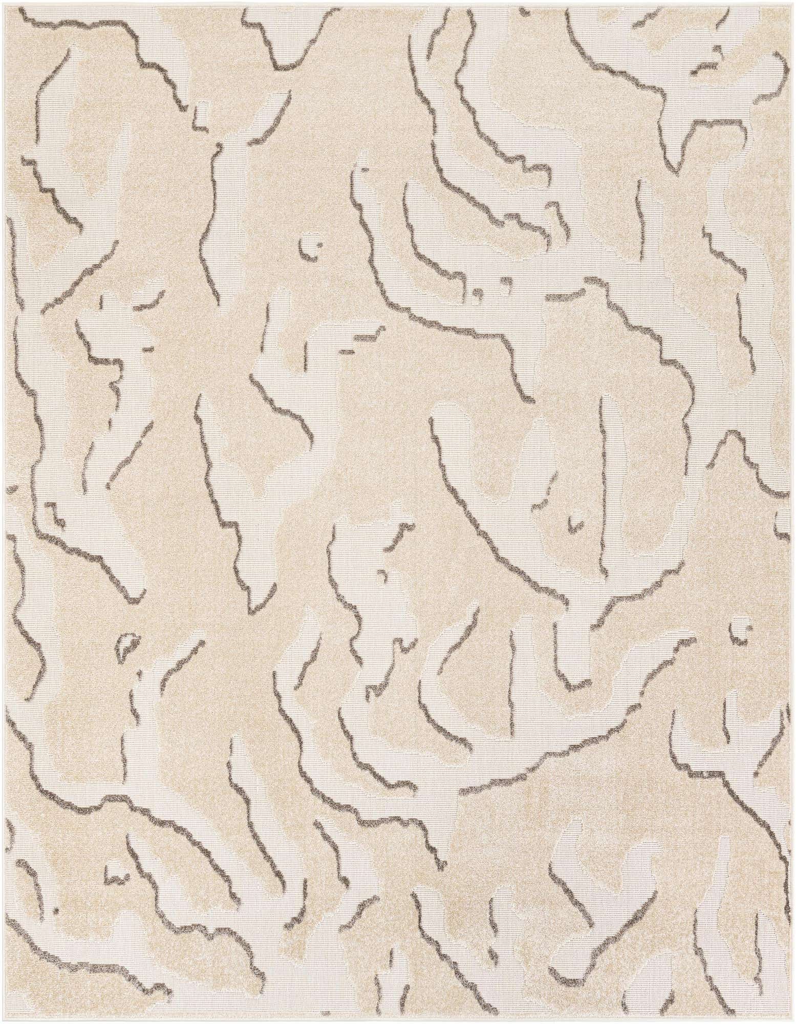 7' 10 x 7' 10 Easy-Clean Sabrina Soto Indoor / Outdoor Square Rug