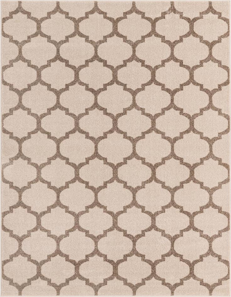 Detail image of 5' 3 x 8' Trellis Rug