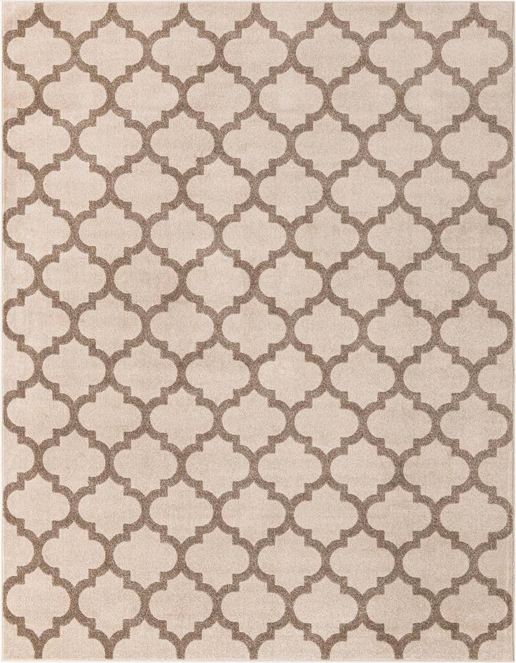Detail image of 7' 10 x 11' Trellis Rug