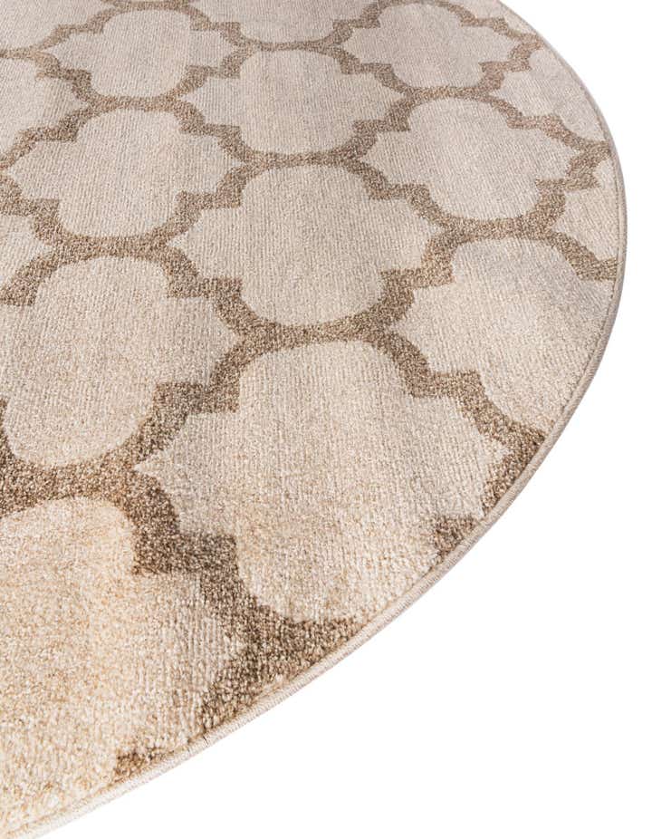 10' x 10' Lattice Round Rug