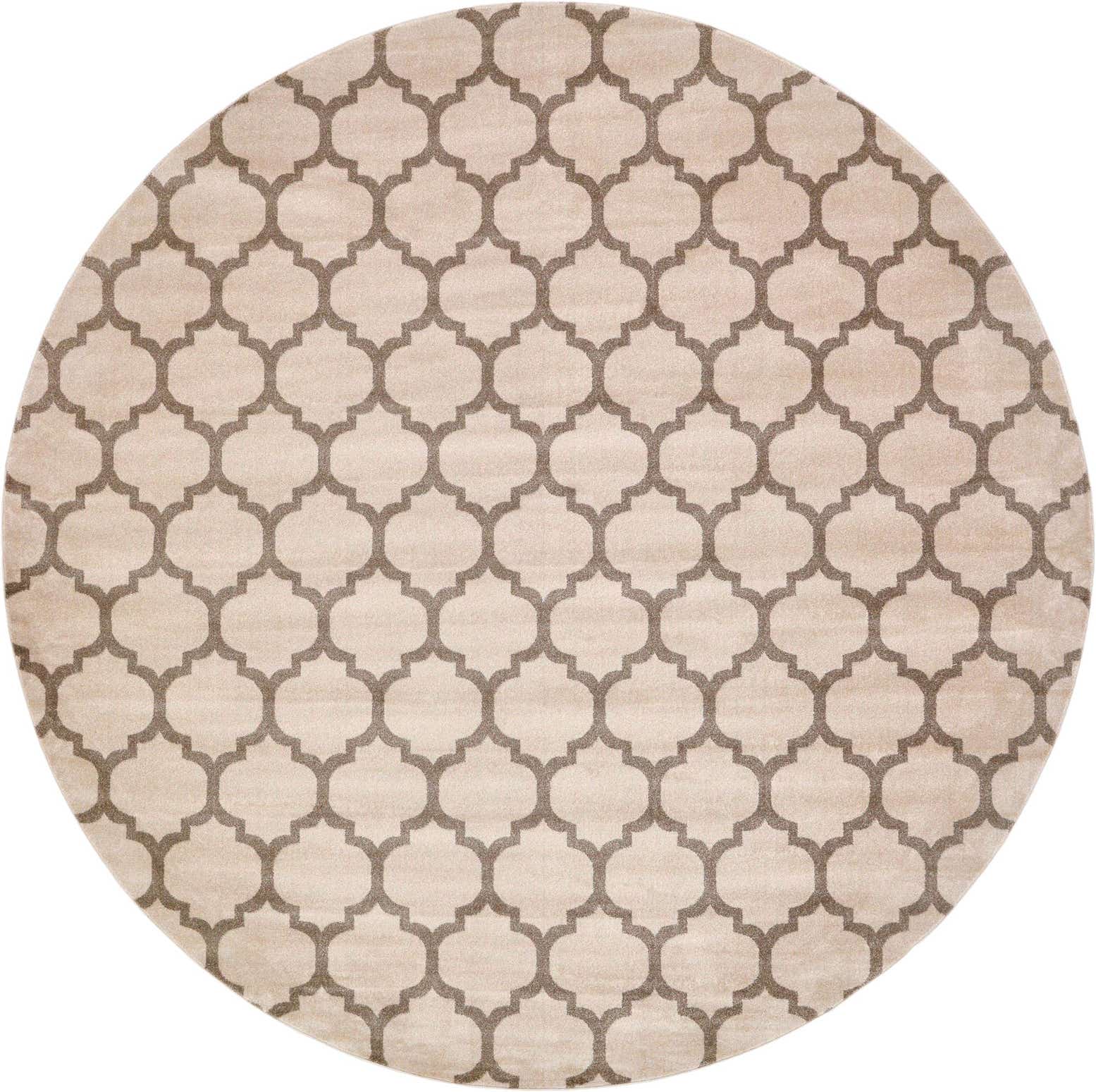 12' 2 x 12' 2 Lattice Round Rug