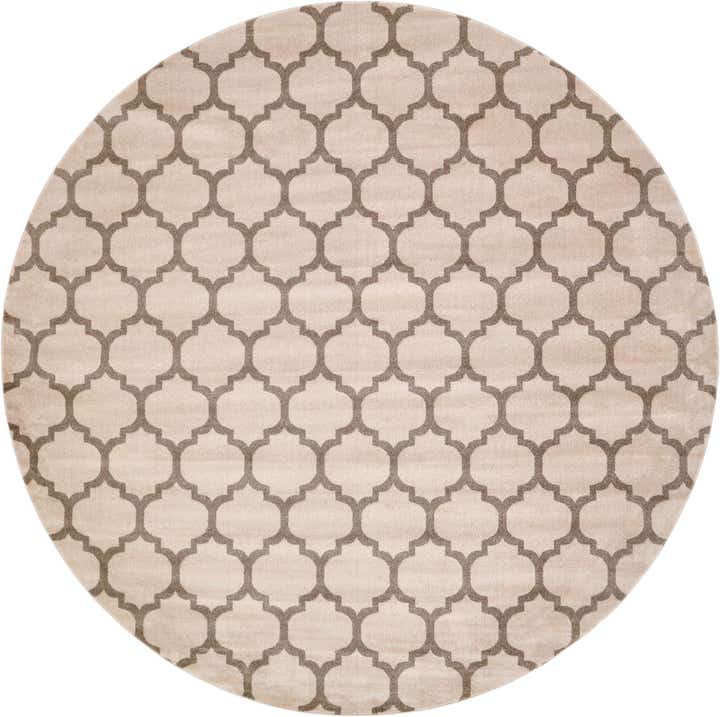 12' 2 x 12' 2 Lattice Round Rug