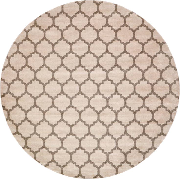 Detail image of 12' 2 x 12' 2 Lattice Round Rug