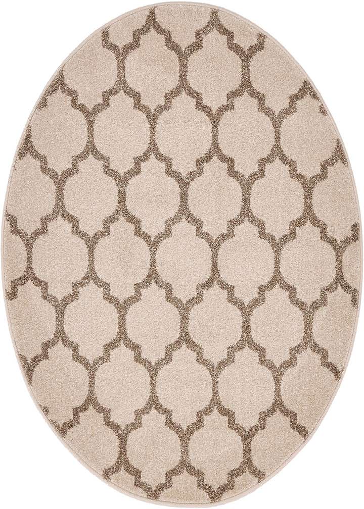 3' x 3' Lattice Round Rug