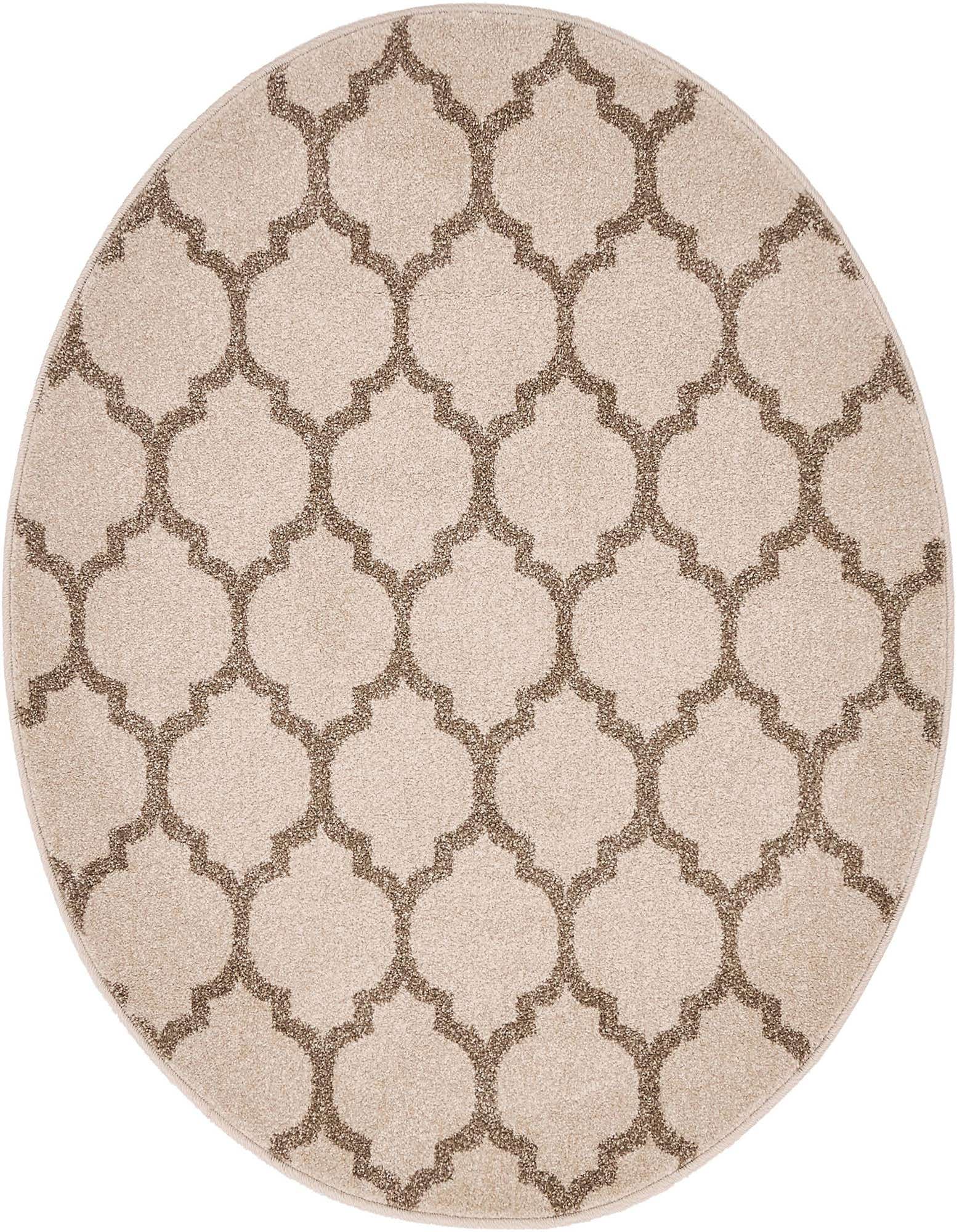 3' x 3' Lattice Round Rug