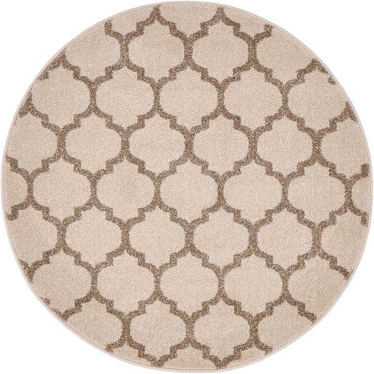 Detail image of 3' x 3' Lattice Round Rug
