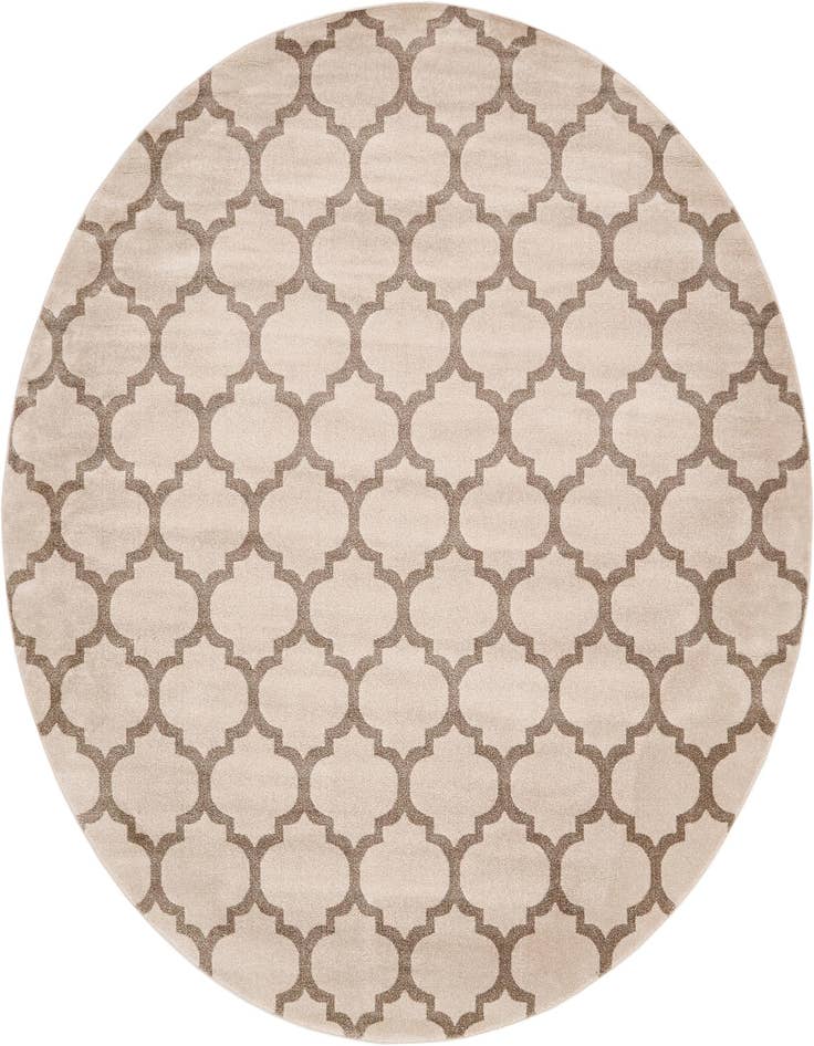 Detail image of 10' x 10' Trellis Round Rug