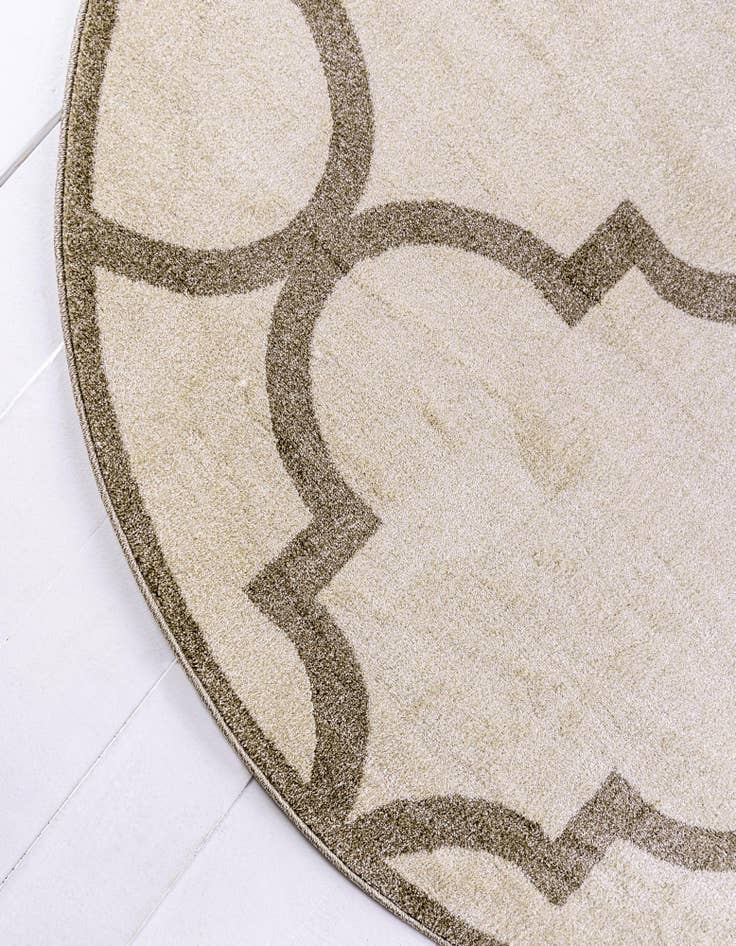 Detail image of 245cm x 245cm Enrejado Alfombra redondo
