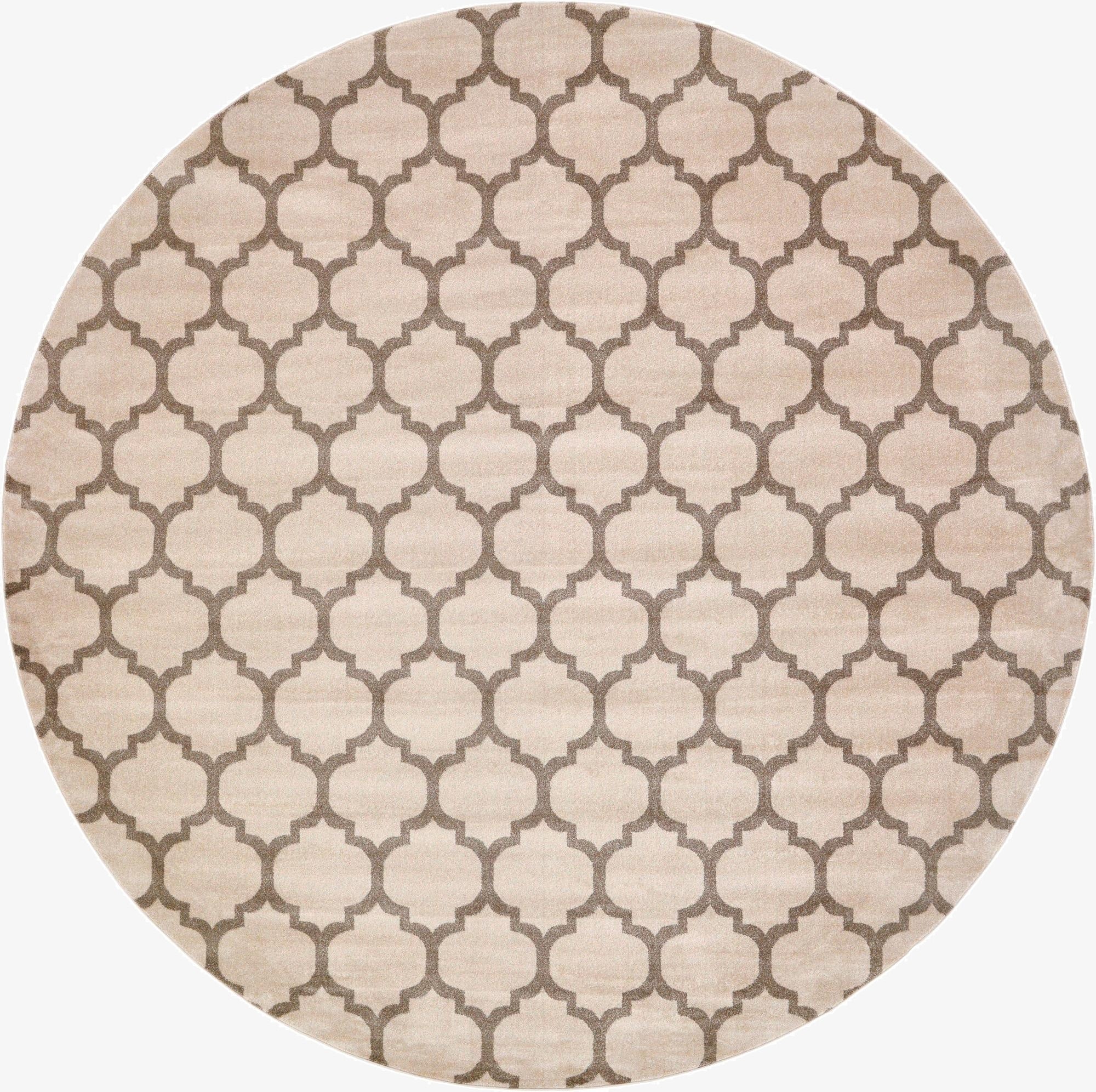 Primary image 12' 2 x 12' 2 Trellis Round Rug