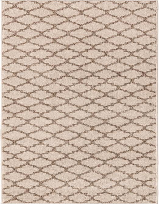 Detail image of 2' 7 x 10' Trellis Runner Rug