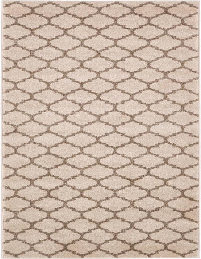 Detail image of 2' 7 x 8' Trellis Runner Rug