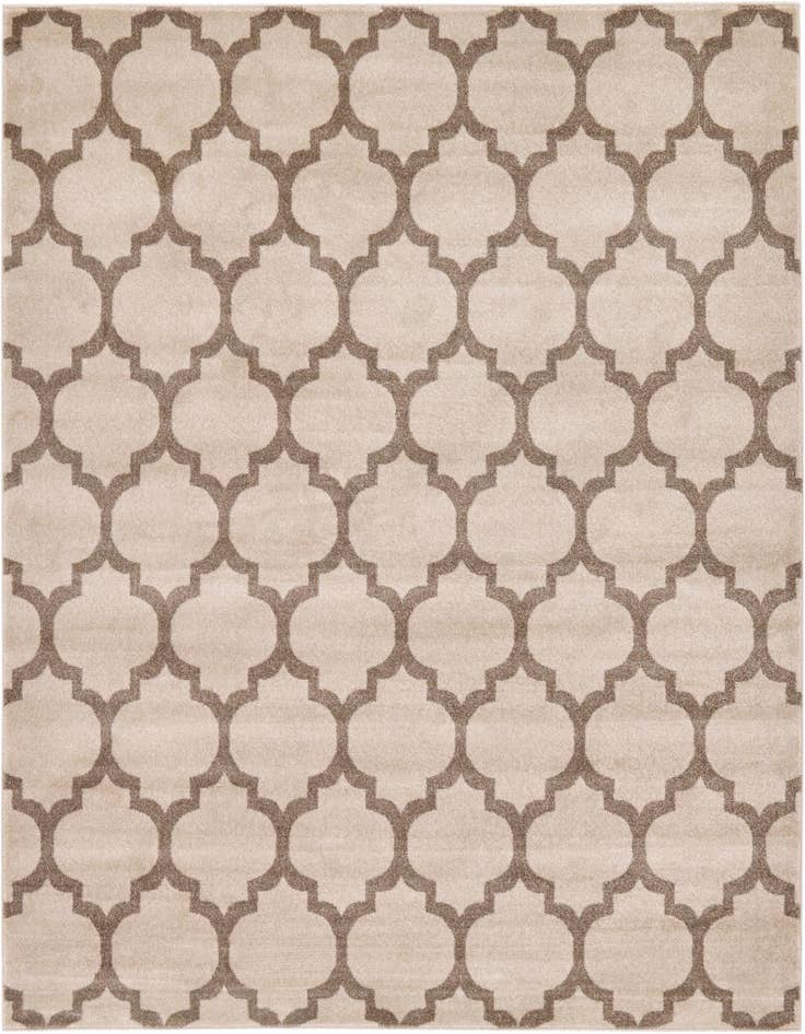 Detail image of 7' 10 x 7' 10 Trellis Square Rug