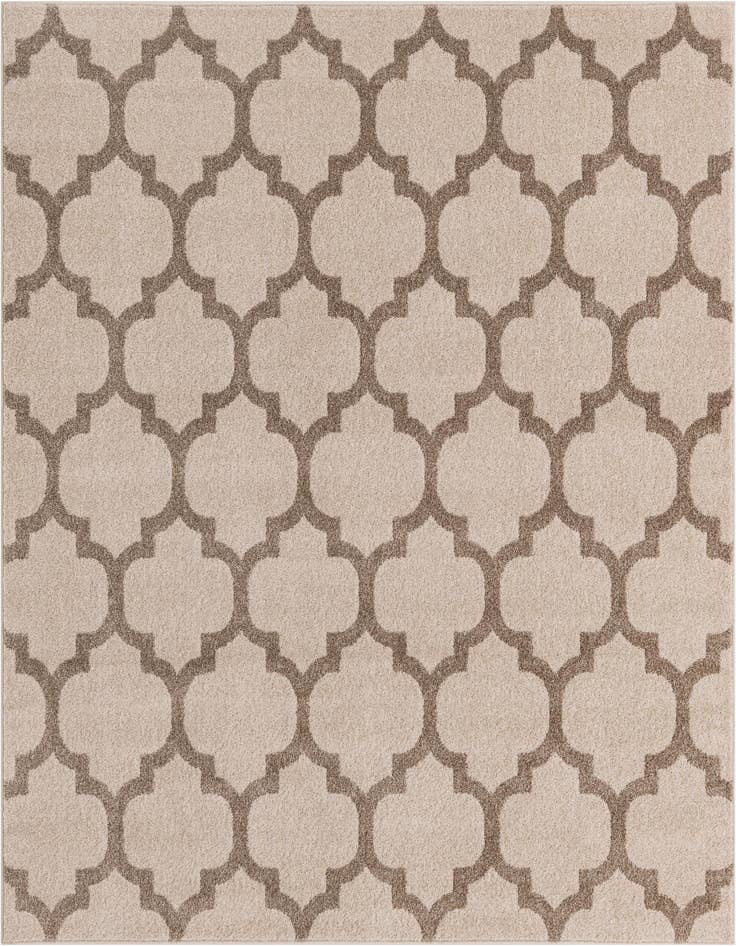Detail image of 6' x 6' Trellis Square Rug