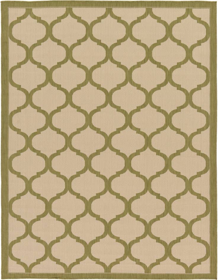 Detail image of 7' x 10' Easy-Clean Lattice Indoor / Outdoor Rug