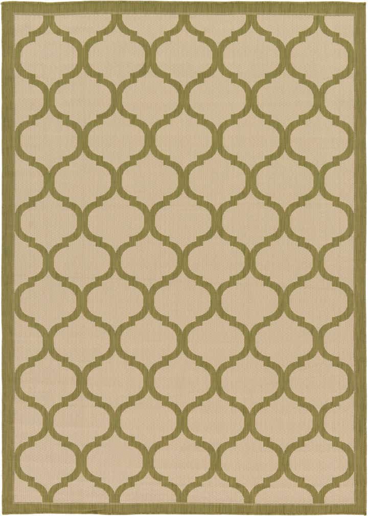 7' x 10' Easy-Clean Trellis Indoor / Outdoor Rug