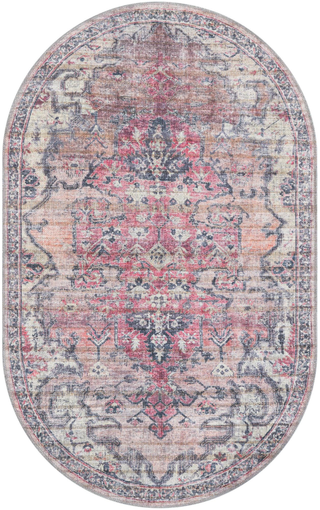 3' 3 x 5' 3 Nostalgia Oval Rug