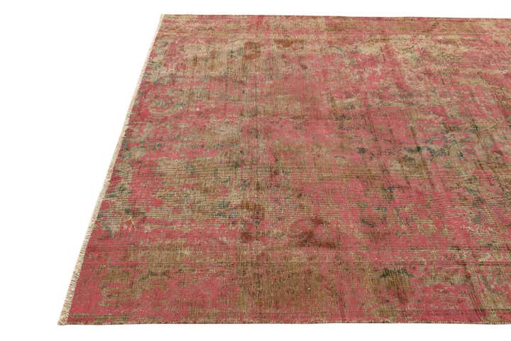 6' 2 x 8' 10 Hand Knotted Ultra Vintage Persian Wool Rug