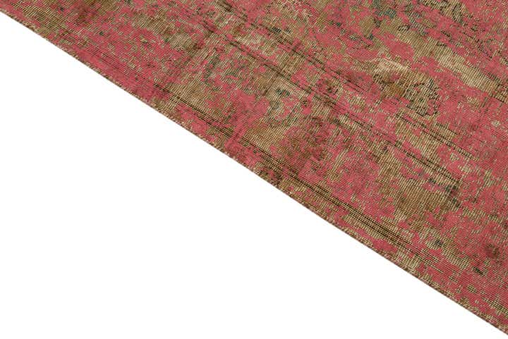 6' 2 x 8' 10 Hand Knotted Ultra Vintage Persian Wool Rug