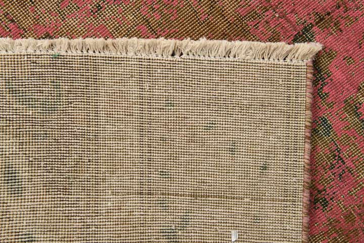 6' 2 x 8' 10 Hand Knotted Ultra Vintage Persian Wool Rug