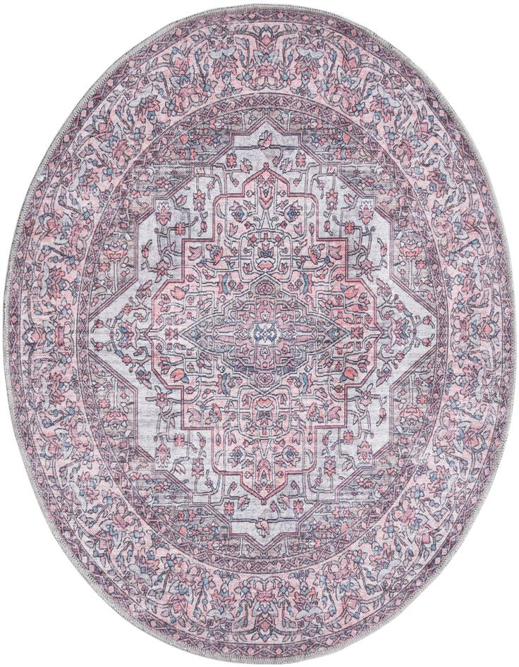Detail image of 4' x 4' Washable Mangata Round Rug