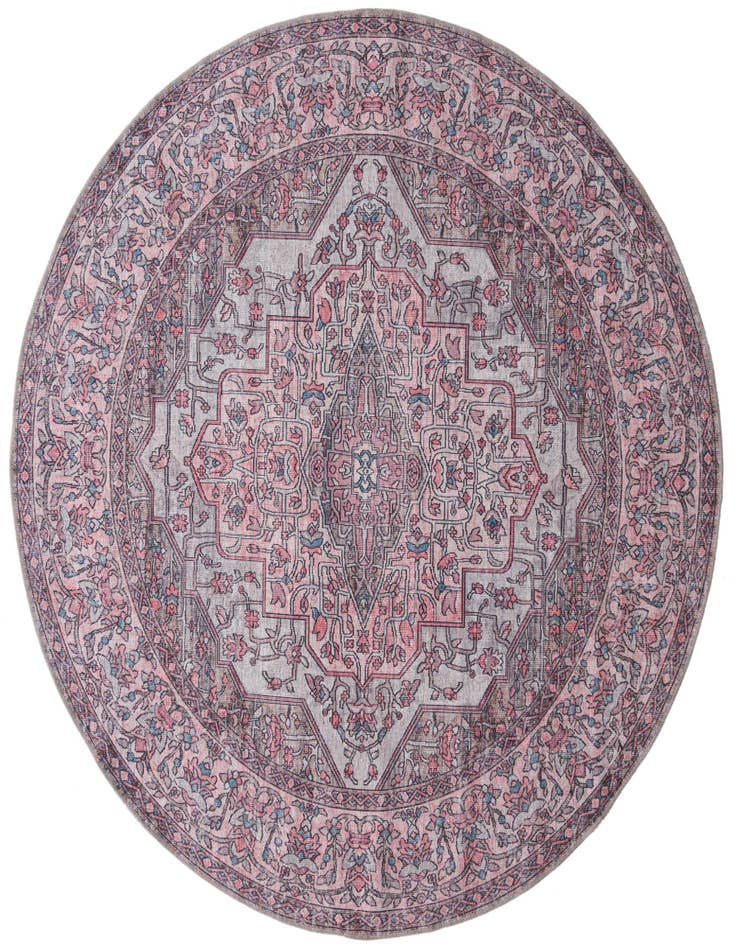 Detail image of 7' 3 x 7' 3 Washable Mangata Round Rug