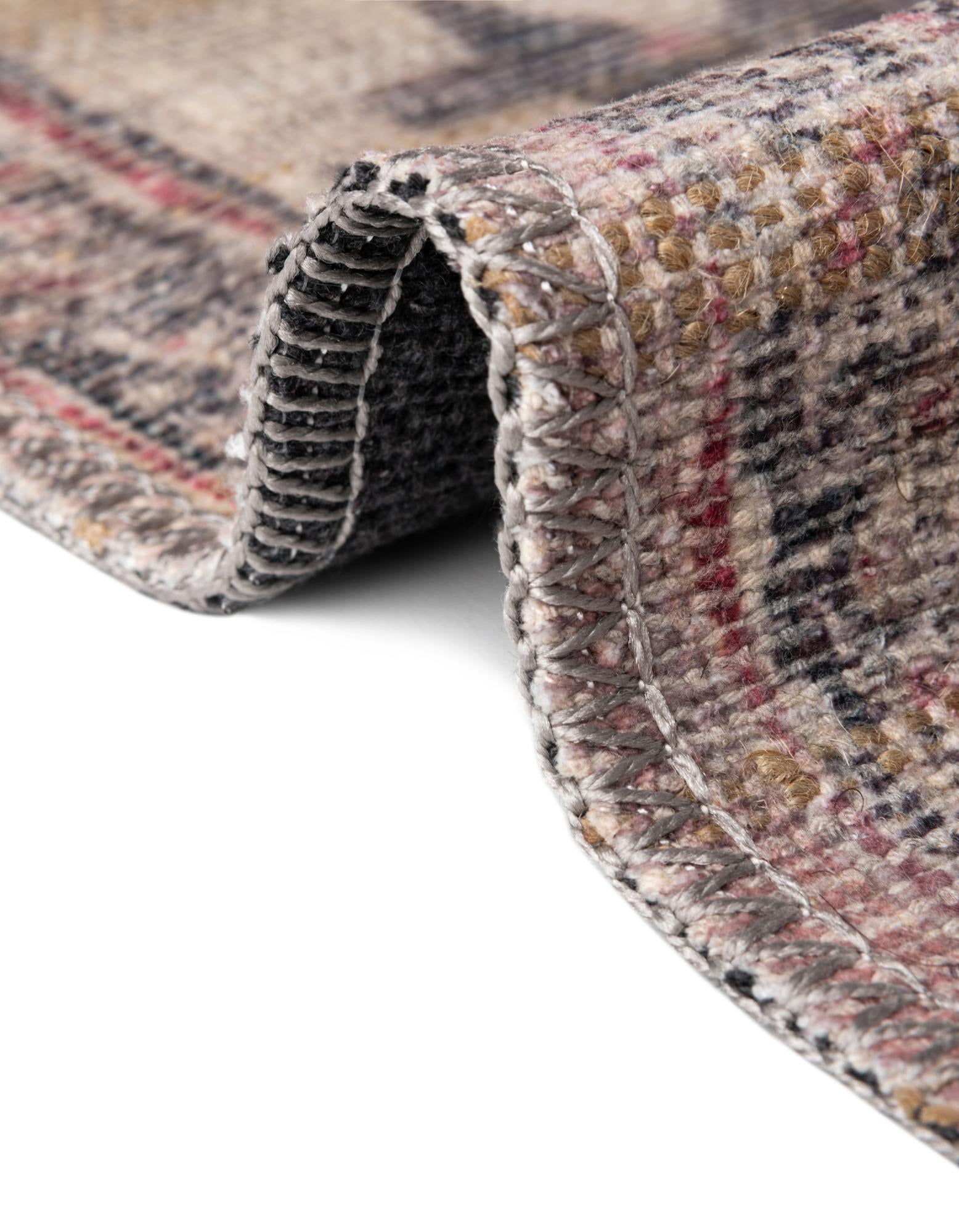 7' 10 x 7' 10 Washable Nostalgia Round Rug
