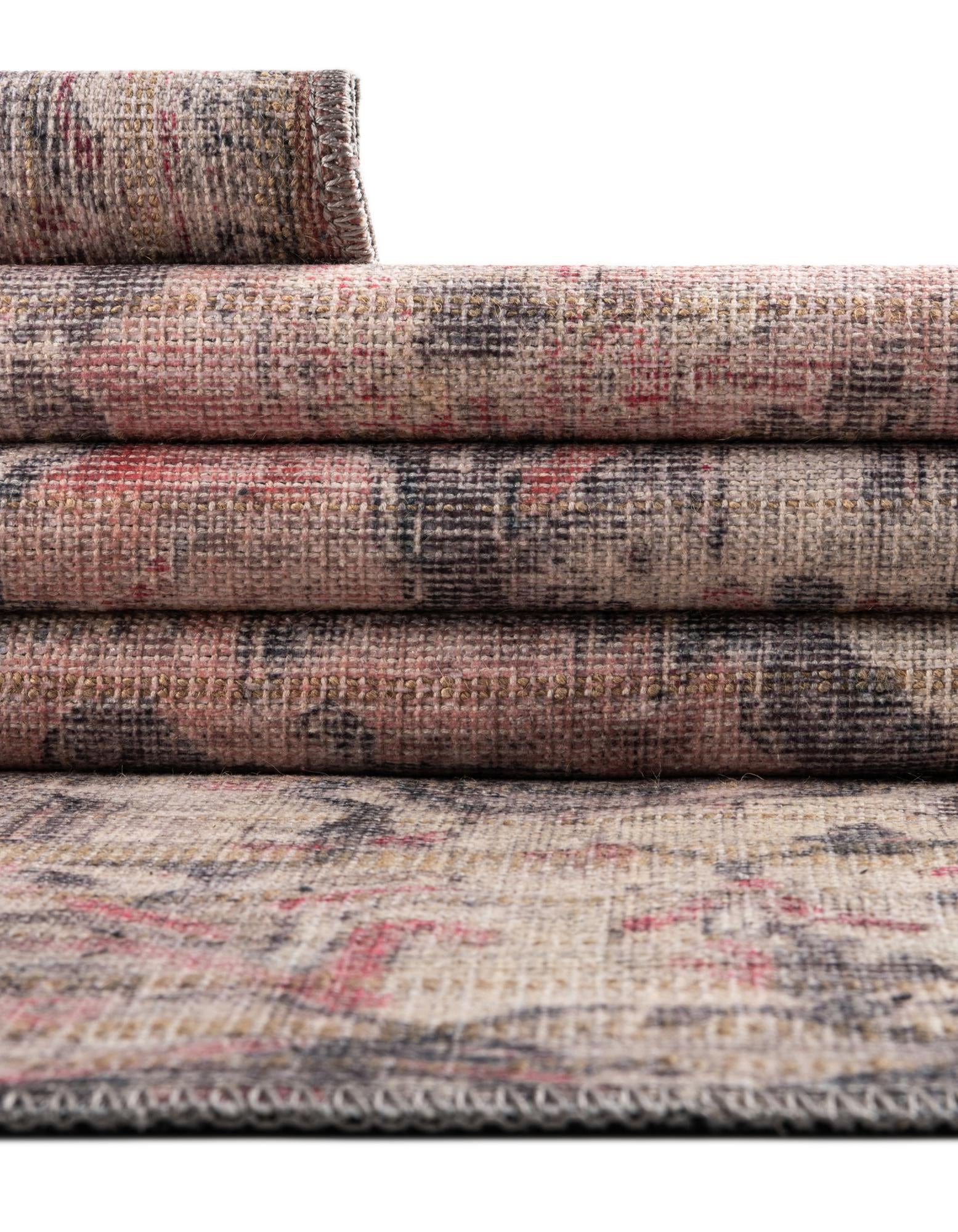 7' 10 x 7' 10 Washable Nostalgia Round Rug