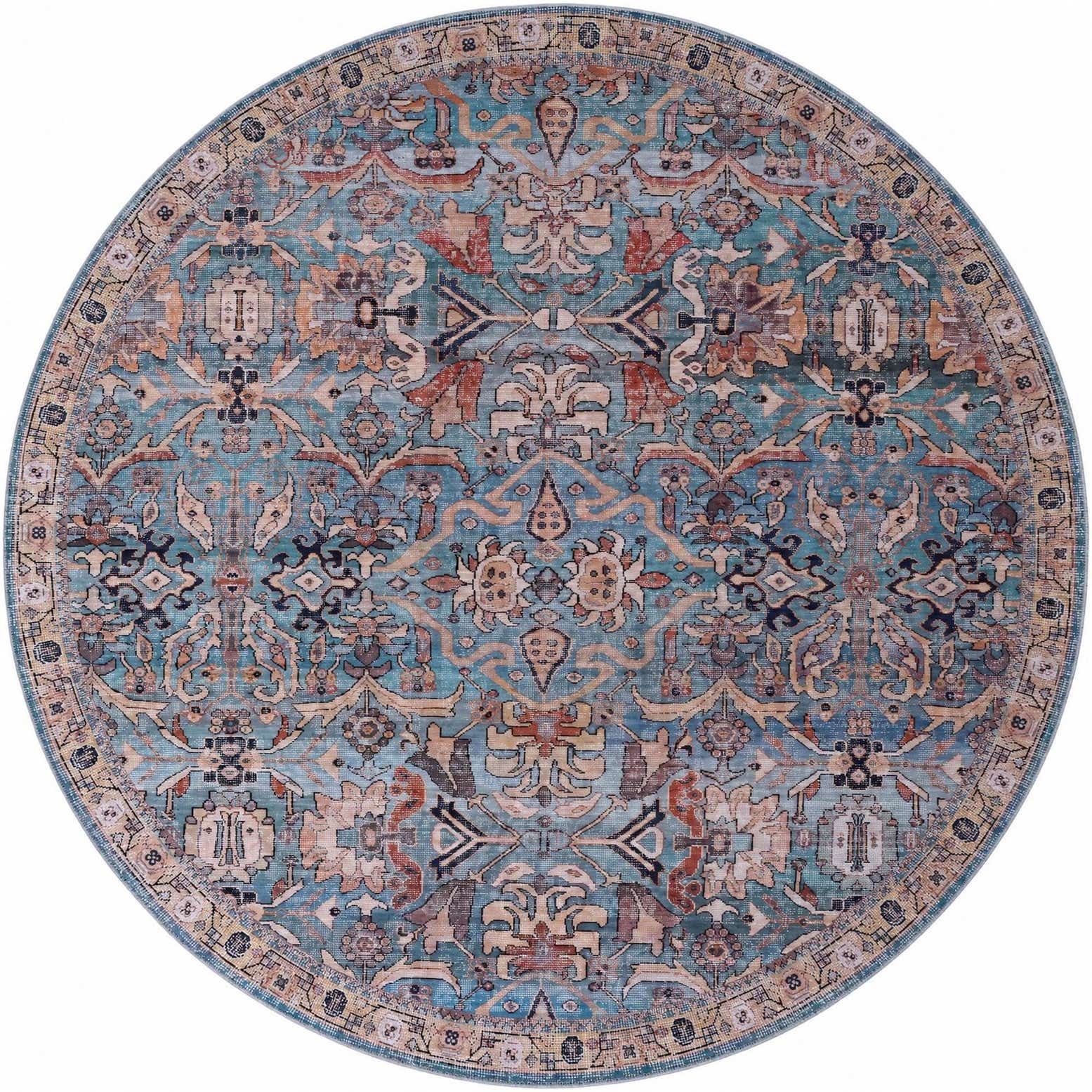 320cm x 320cm Nostalgia Alfombra redondo